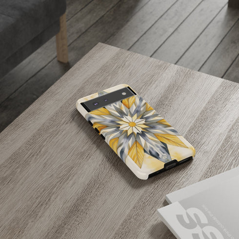 Sunshine Bloom Mosaic - Impact Resistant Phone Case